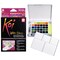 Koi Pocket Field Sketch Kit - Watercolor Sets for Painting On the Go - 30 Colors - 1 Water Brush - 1 Sponge - 1 Mixing Palette